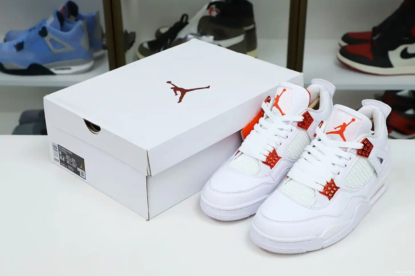 Air metallic Kimikick retro“orange 4 Jordan Jordan 0708